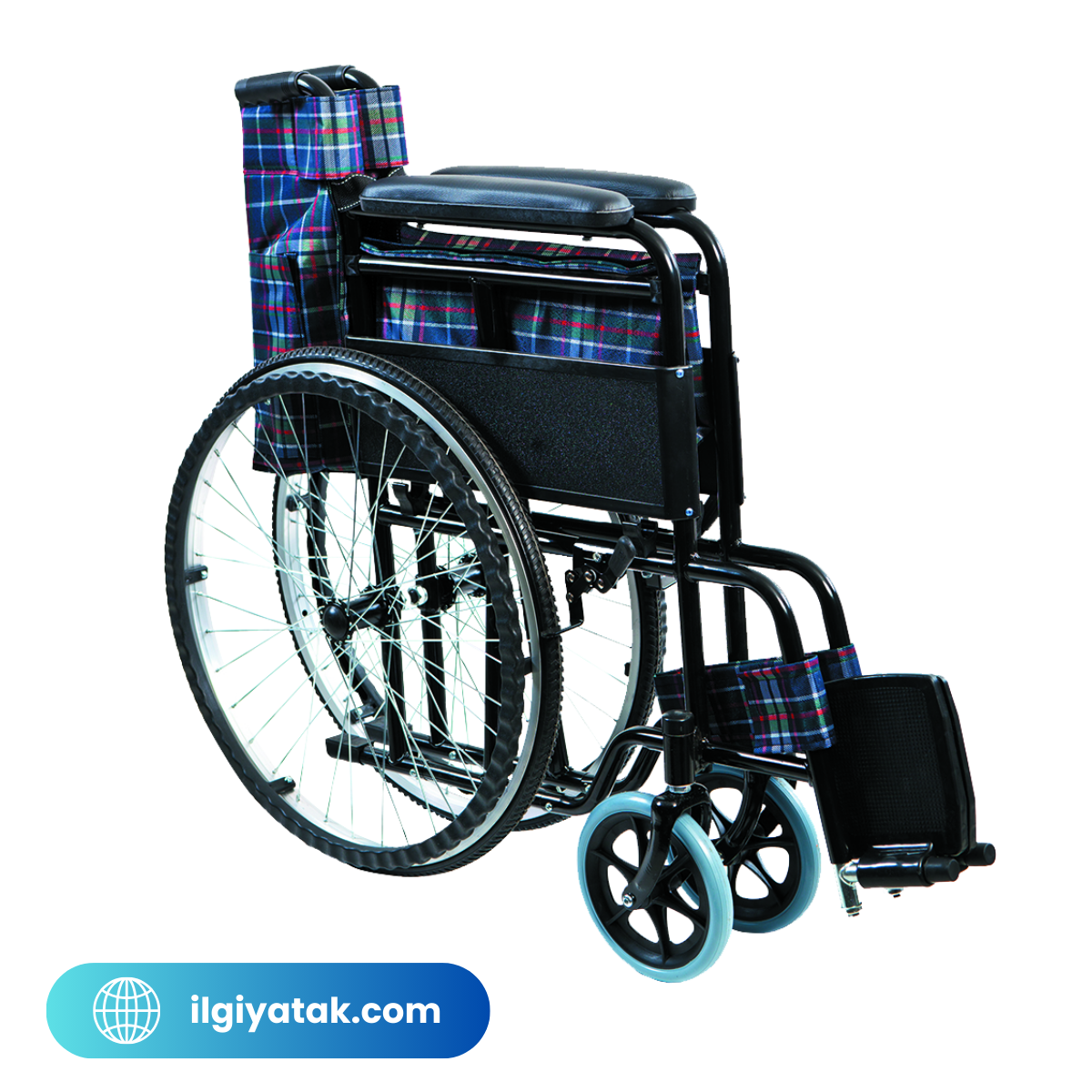 Ekonomik Manuel Tekerlekli Sandalye - MY240-A - 2